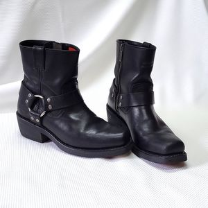 Women's Harley-Davidson El Paso Harness Motorcycle Boots Size 9
